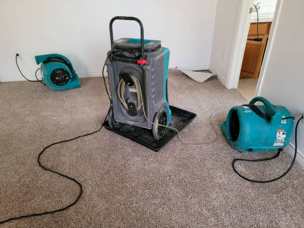Water damage restoration process in WA
